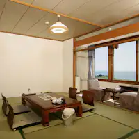 Contoh kamar gaya Jepang 10 tatami menghadap laut
