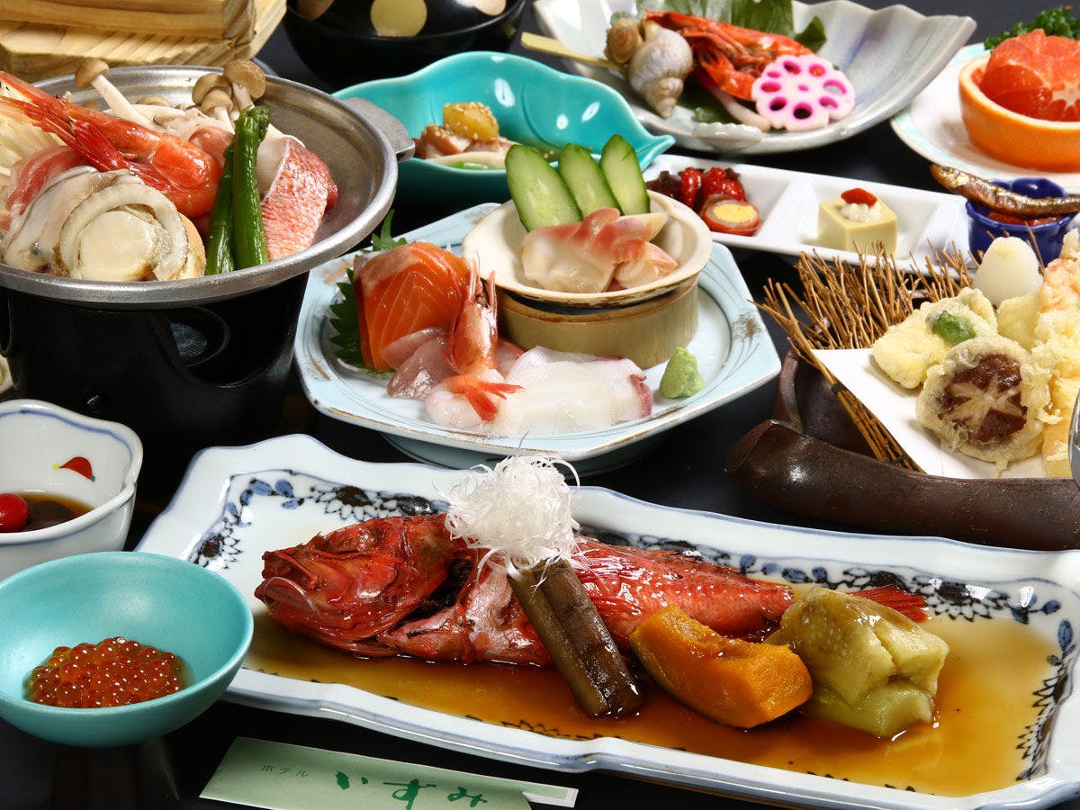 Nikmati hidangan laut segar♪