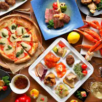 <อาหารเย็น> บุฟเฟ่ต์ที่มีเมนูหลากหลาย