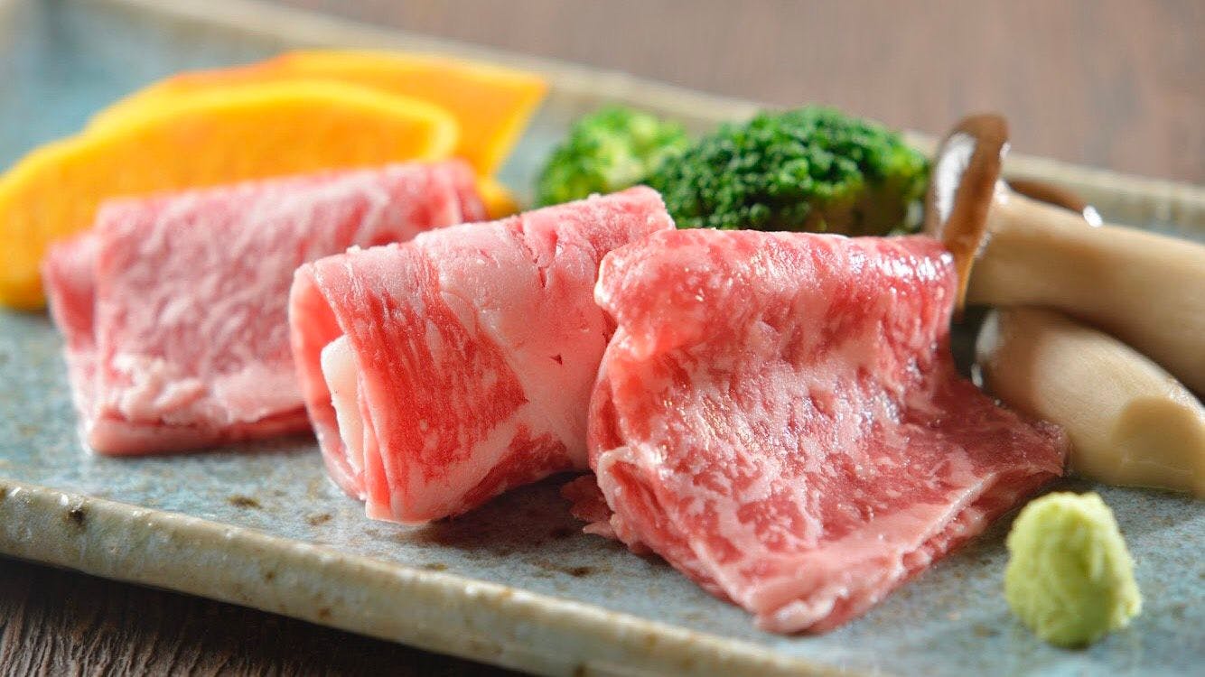 나스노가하라 소고기를 메인으로 한 사토야마 가이세키 요리