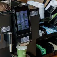 บริการกาแฟ