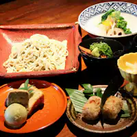 【อาหารกลางวัน】สำหรับผู้เข้าพักที่พักเท่านั้น! คอร์สอาหารกลางวันโซบะแบบดั้งเดิม