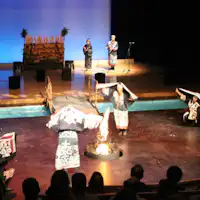 การเต้นรำแบบดั้งเดิมของไอนุ ~ เทศกาลไฟอิโอมันเตะ ~