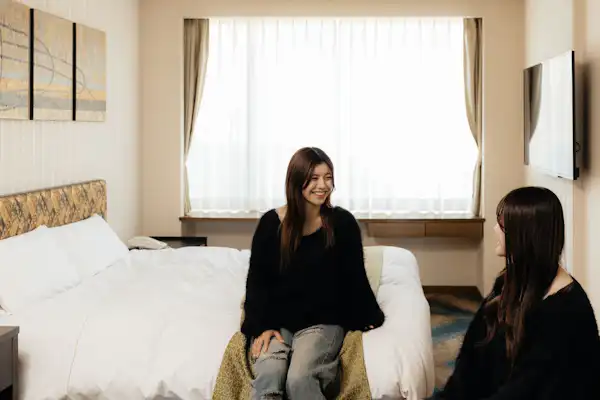 Kamar Double Gaya Barat