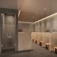 ห้องอาบน้ำสาธารณะ【อ่างอาบน้ำในร่มและซาวน่า】ได้รับการปรับปรุงใหม่