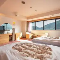 *【ห้องพักสไตล์ตะวันตก (ห้องเตียงคู่)】*