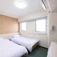 ห้องพักเตียงคู่แบบสบายปลอดบุหรี่