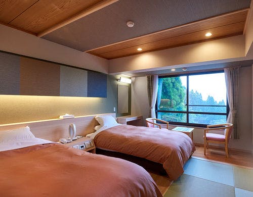 東館畳ツインのお部屋の一例