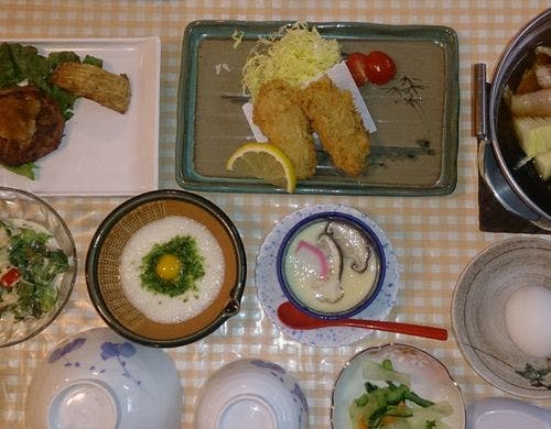 夕食の一例