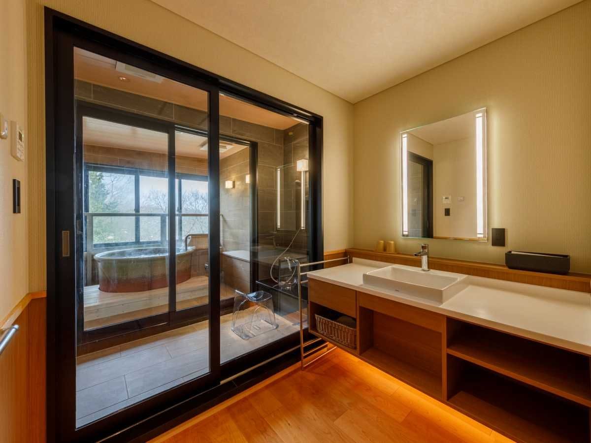 【ห้องพิเศษพร้อมน้ำพุร้อนกลางแจ้งธรรมชาติ】