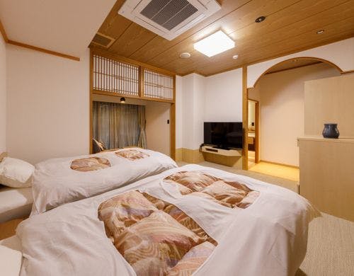 【天然温泉露天風呂付】ツイン　113号室