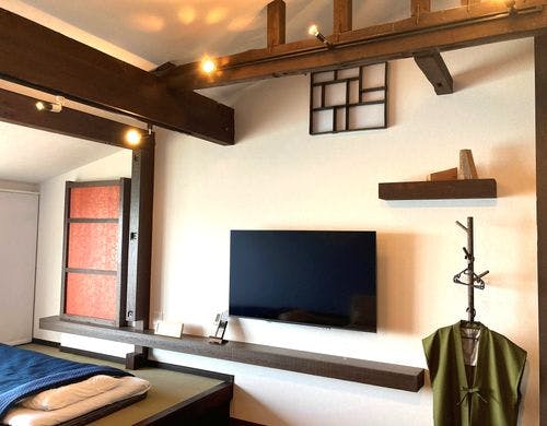 みやこぐさ　お風呂からの景色