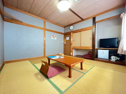 【ห้องพัก】ห้องสไตล์ญี่ปุ่น 8 เสื่อทาทามิ