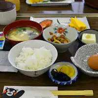 อาหารเช้าเป็นอาหารญี่ปุ่น / ตัวอย่างหนึ่ง.