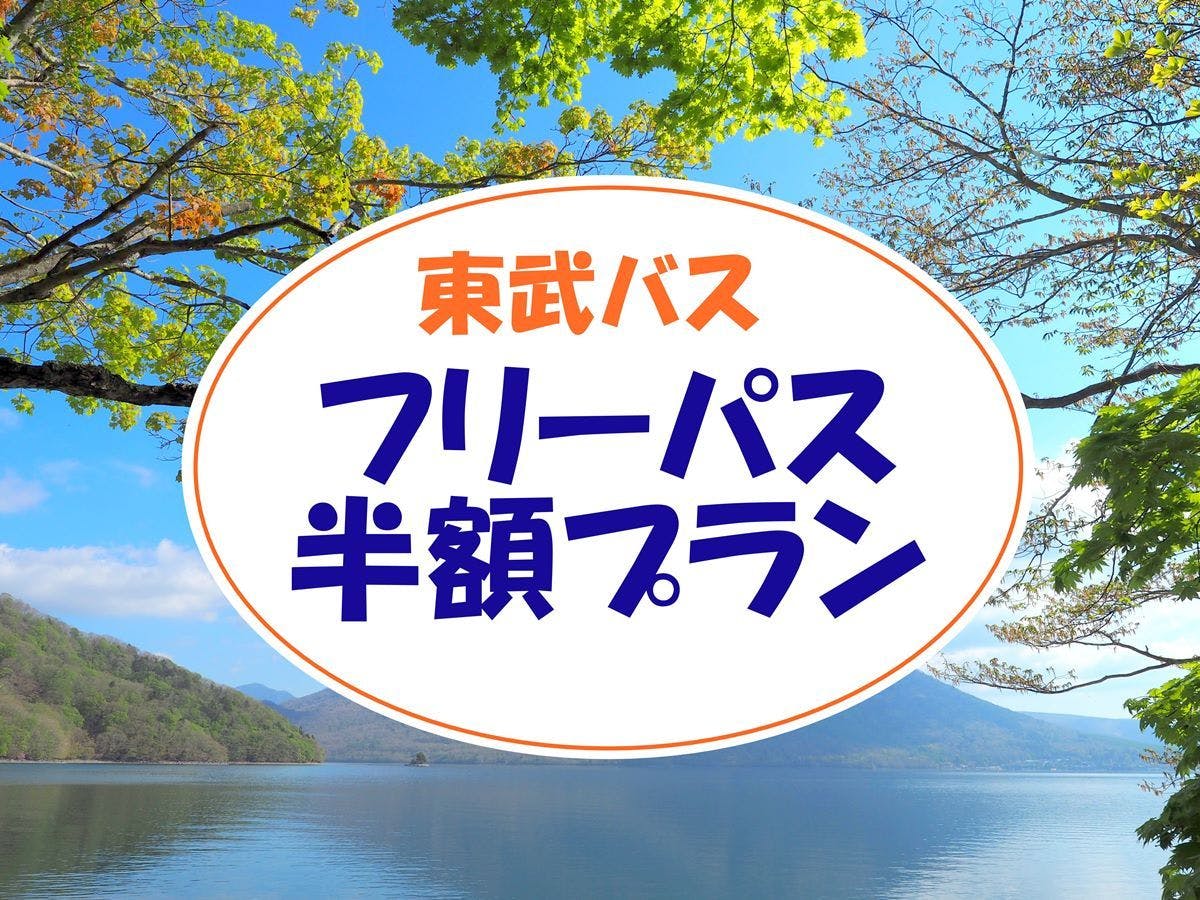 *【ส่วนลด 50% สำหรับบัตรผ่านฟรี Tobu Bus Nikko】