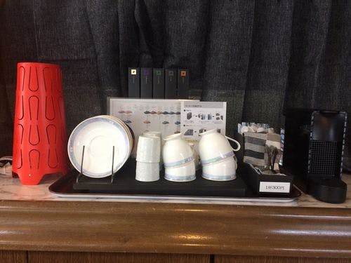 espresso and coffee
