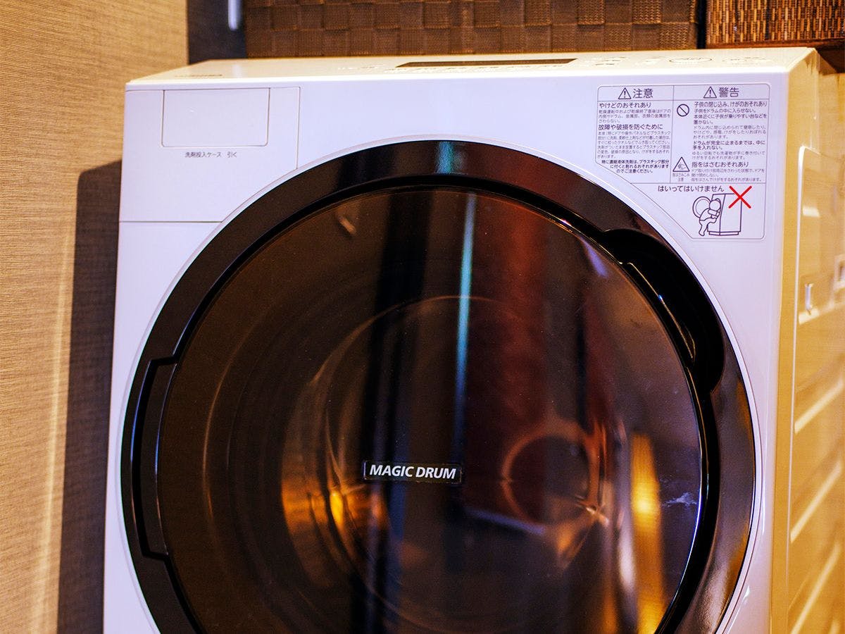 ・คืนติดต่อกันก็ยินดี! มีเครื่องซักผ้าแบบถังหมุนให้บริการ.