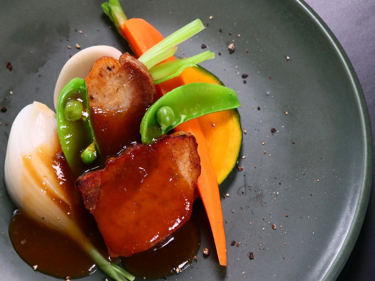 Makan Malam Gaya Jepang dan Barat ◆ Petit Salé Daging Perut Babi