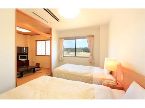 *【객실/일본식 및 서양식 객실】전원 풍경을 한눈에 볼 수 있습니다
