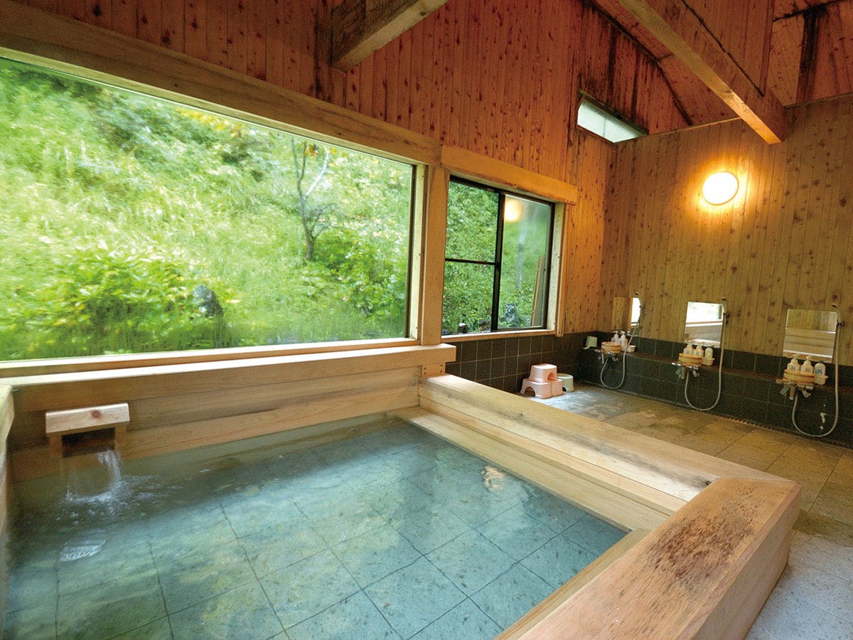 Bak mandi kayu Hinoki