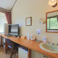 ห้องพักสไตล์ตะวันตก 10 เสื่อ พร้อมชั้นลอยและระเบียง