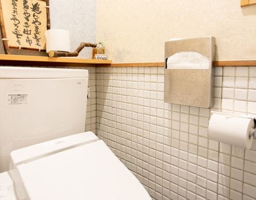 お手洗い一例。