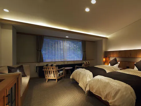 ห้องพักเตียงคู่แบบตะวันตก