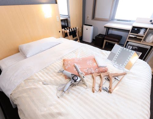 女性限定のお部屋で安心・快適なご滞在！