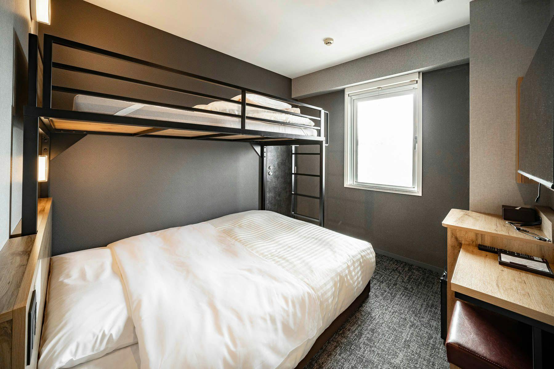 ห้องพักพร้อมเตียงลอฟท์