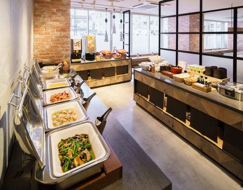 日替わりバイキングで一日の活力を