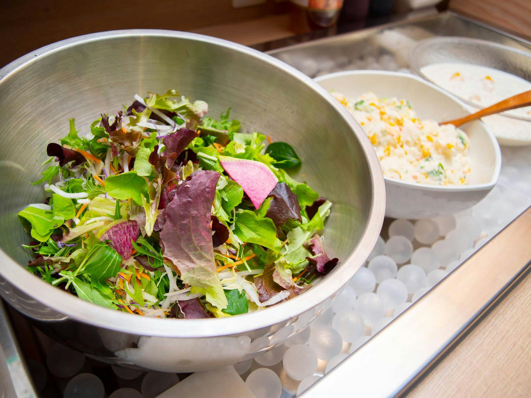 ผักออร์แกนิกที่ปลูกจากดินที่มีสุขภาพดี