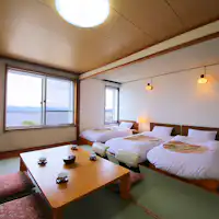 ■ห้อง DX แบบญี่ปุ่น-ตะวันตก - เตียงสาม + 7.5 เสื่อทาทามิ■