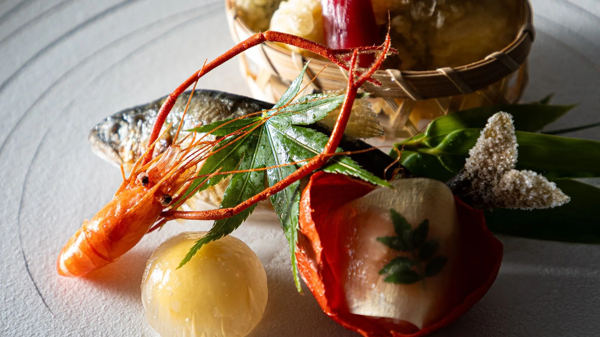 Ví dụ về bữa kaiseki theo mùa