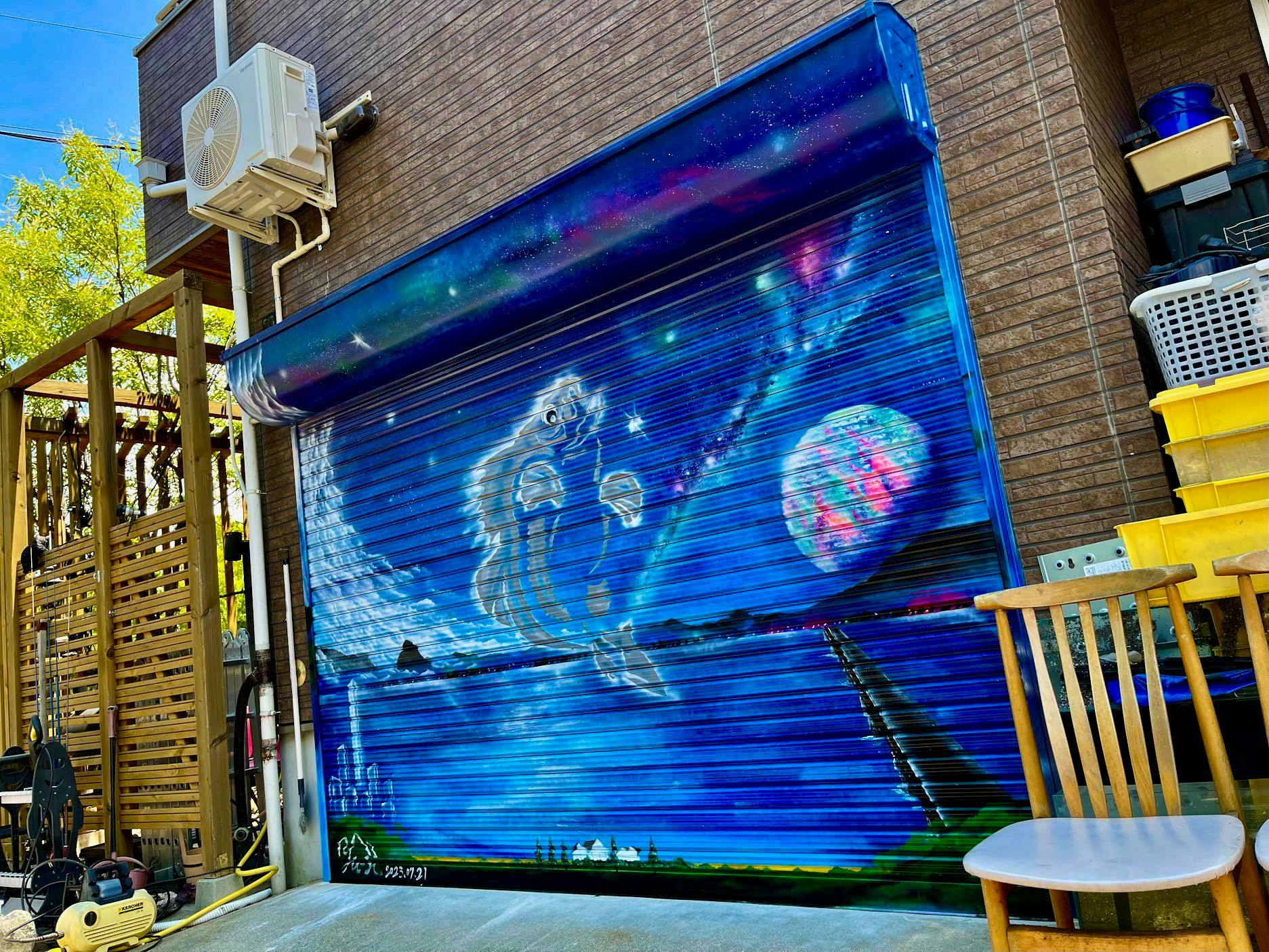 ประตูโรงรถบิลท์อิน ART