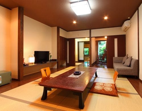 バリアフリー対応の和室です