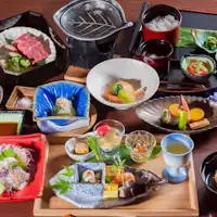 ตัวอย่างอาหารไคเซกิแบบญี่ปุ่น