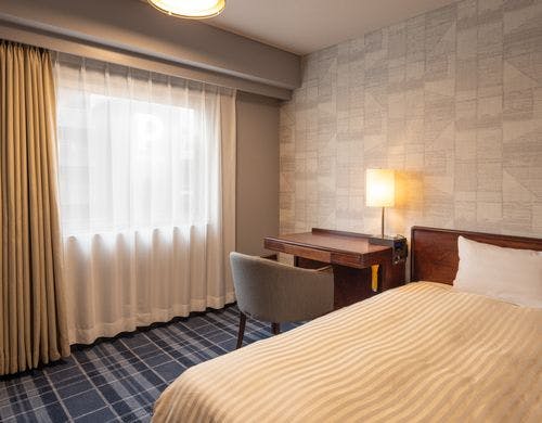 リニューアルしたシングルルームです