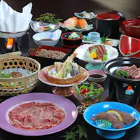 มื้ออาหารไคเซกิที่มีเนื้อวัวมาเอะซาวะ