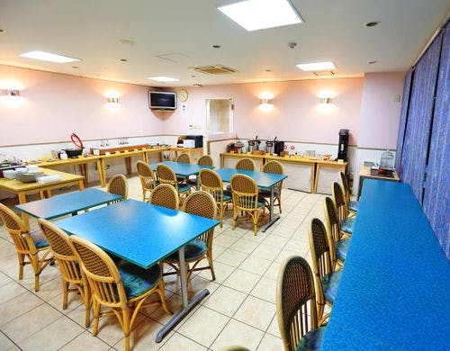 朝食ビュッフェ会場