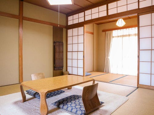 *新館和室／山側に面した静かな和室です。