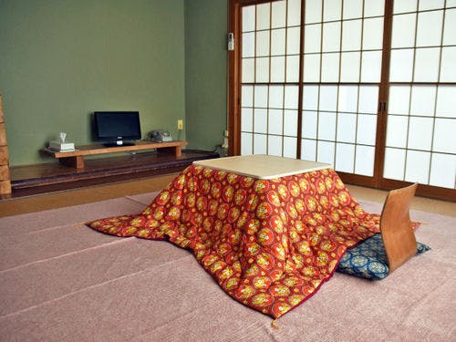 *部屋一例／冬はこたつでゆっくりと。