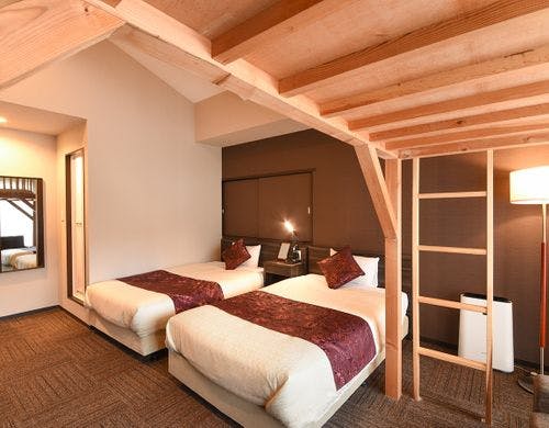 *【ロフト付ルツインルーム】￥