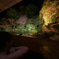 อ่างอาบน้ำกลางแจ้งไม้ฮิโนกิ - ฤดู -