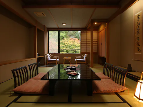 ห้องพักที่อัปเกรดพร้อมวิวสวน