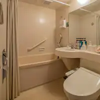 ห้องน้ำในตัวในห้องพัก