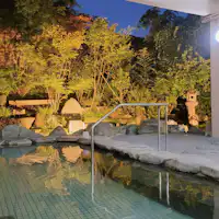 天然溫泉露天浴池