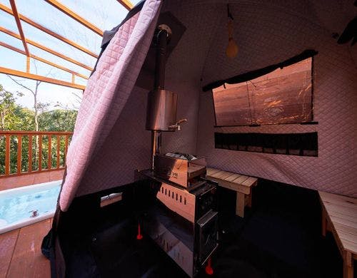 【FOREST】専用スパ&サウナ／有料・要予約