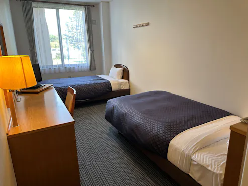 ห้องทวินขนาดกะทัดรัด พื้นที่ 13 ตร.ม.