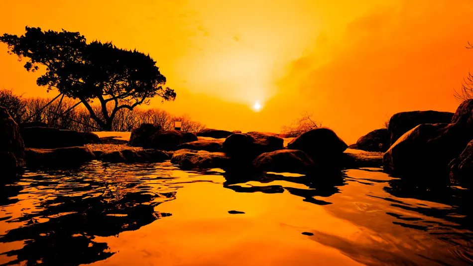 Sunset and Music Enjoyment Scenic Resort, Niikappu Onsen Hotel Hills