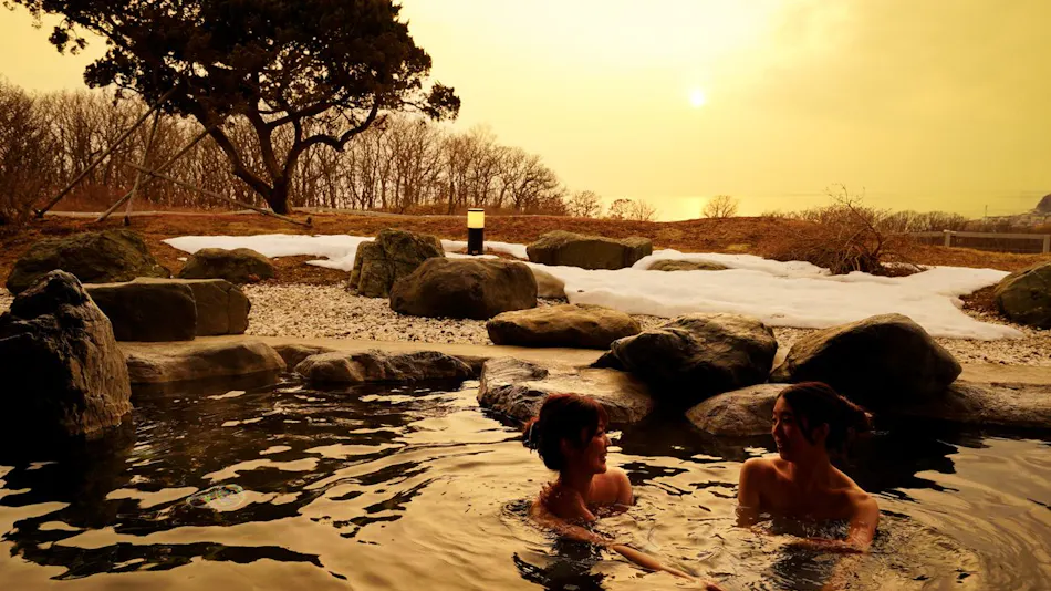 Sunset and Music Enjoyment Scenic Resort, Niikappu Onsen Hotel Hills